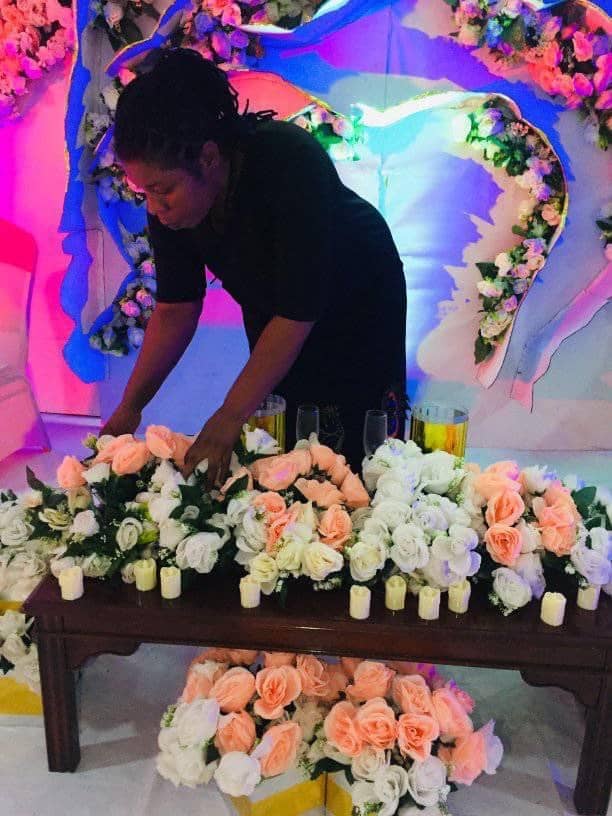 Dignified funeral arrangement